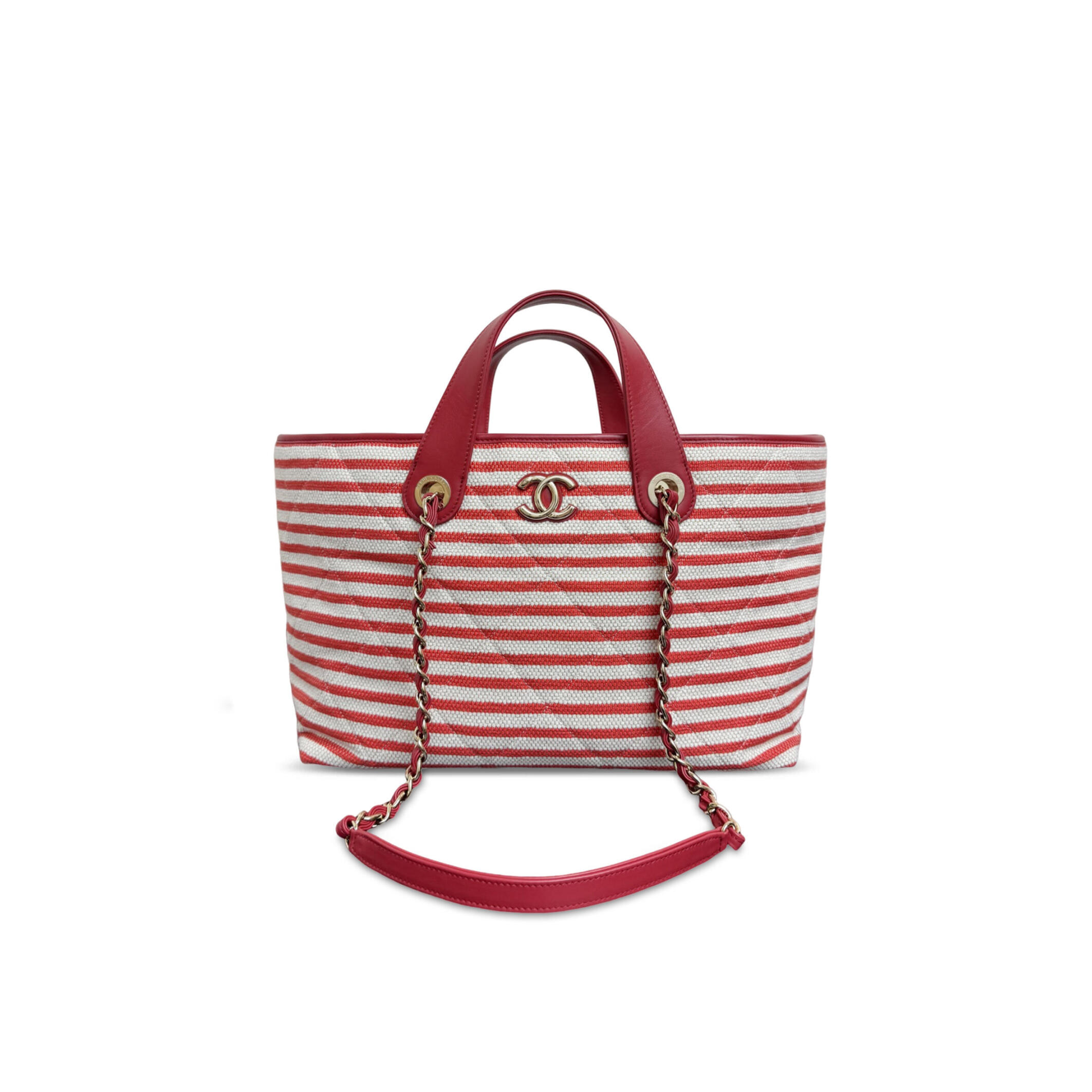 CHANEL 26C DEAUVILLE TOTE BAG (46*25*13cm)